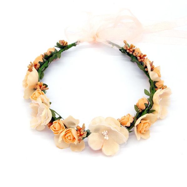 hair clips & barrettes artificial flower wreath with ribbon handmade crown headband flowers garland accessories for women bh, Golden;silver
hair clips & barrettes artificial flower wreath with ribbon handmade crown headband flowers garland accessories for women bh, Golden;silver