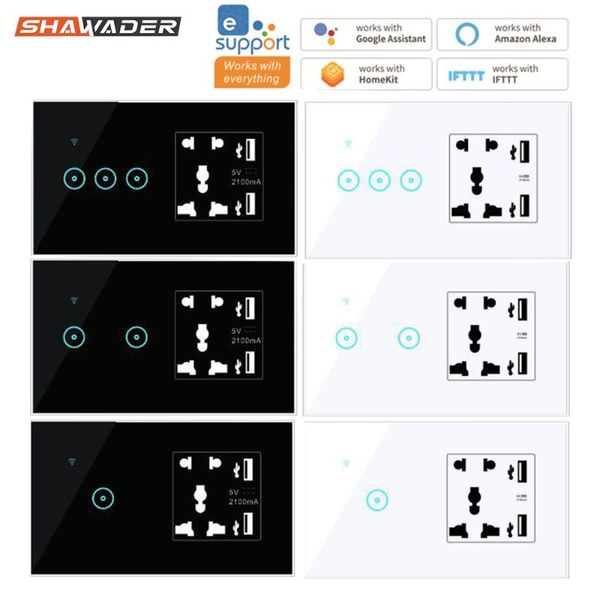 smart home control wifi light switch wireless interruptor wall outlets universal electrical plug sockets usb by ewelink alexa google
smart home control wifi light switch wireless interruptor wall outlets universal electrical plug sockets usb by ewelink alexa google