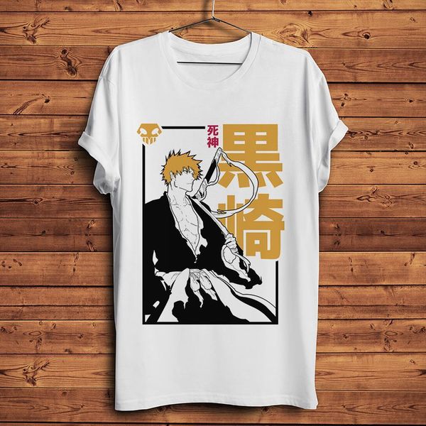 bleach ichigo funny anime men t shirts white casual homme japan manga streetwear, White;black
bleach ichigo funny anime men t shirts white casual homme japan manga streetwear, White;black