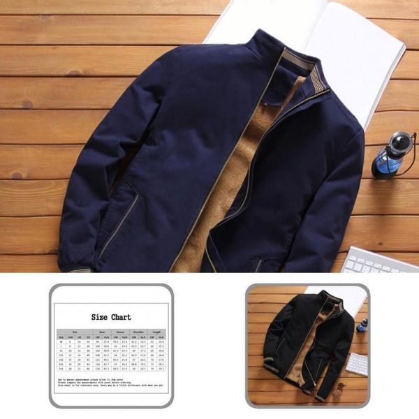 men's jackets jacket stylish long sleeve zipper autumn winter thick for party, Black;brown
men's jackets jacket stylish long sleeve zipper autumn winter thick for party, Black;brown