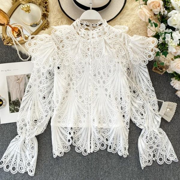women's tracksuits 2021 spring elegant 2 piece set women outfits long sleeve hollow lace blouse shirt + tweed shorts suits fashion pant, Gray
women's tracksuits 2021 spring elegant 2 piece set women outfits long sleeve hollow lace blouse shirt + tweed shorts suits fashion pant, Gray