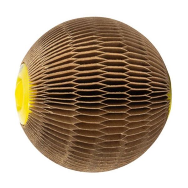 cat toys pet corrugated paper honeycomb ball scratcher toy filled with catnip scratching
cat toys pet corrugated paper honeycomb ball scratcher toy filled with catnip scratching