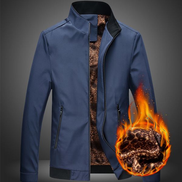 2021 new mens warm coat stand collar clothing comfortable jackets male velvet thickening 1854 4my9, Black;brown
2021 new mens warm coat stand collar clothing comfortable jackets male velvet thickening 1854 4my9, Black;brown