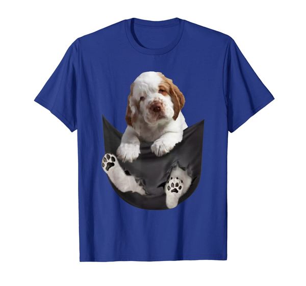clumber spaniel in the pocket - funny dog image gift t-shirt t-shirt, White;black
clumber spaniel in the pocket - funny dog image gift t-shirt t-shirt, White;black