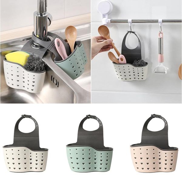 hooks & rails 3 colors soap sponge holder kitchen silicone storage tool basket bag drain rack adjustable sink shelf organizer
hooks & rails 3 colors soap sponge holder kitchen silicone storage tool basket bag drain rack adjustable sink shelf organizer