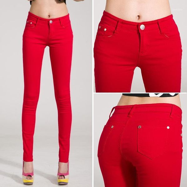 autumn elastic women pencil jeans pants candy colored mid waist zipper slim fit skinny female jean 2021 fashion full length pant1, Blue
autumn elastic women pencil jeans pants candy colored mid waist zipper slim fit skinny female jean 2021 fashion full length pant1, Blue