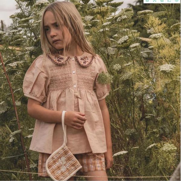 pre-sale brand children girls summer cotton shirt beautiful vintage kids blouse short sleeve embroidery toddler ins ws1571, White;black
pre-sale brand children girls summer cotton shirt beautiful vintage kids blouse short sleeve embroidery toddler ins ws1571, White;black