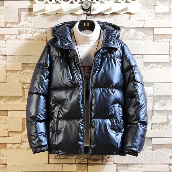 winter 2020 korean hooded and thickened fashion warm bread clothing men's bright cotton coat, Black;brown
winter 2020 korean hooded and thickened fashion warm bread clothing men's bright cotton coat, Black;brown