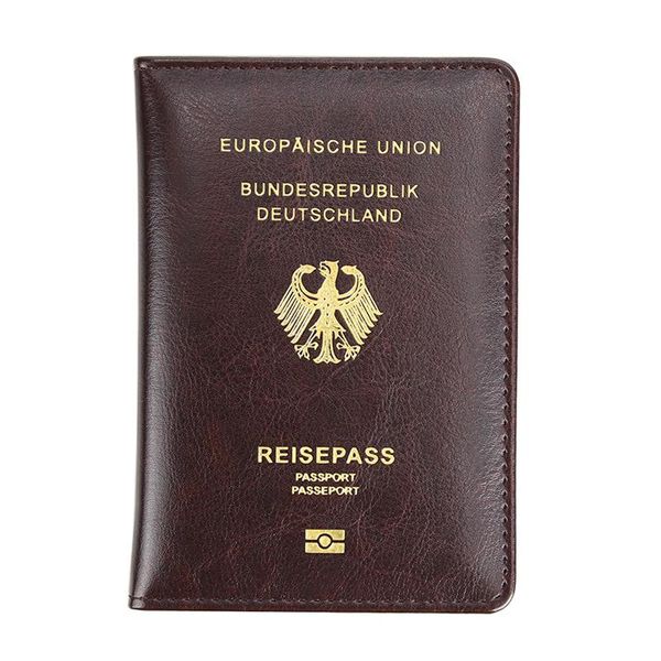 card holders germany passport cover men pu leather deutschland national emblem business travel holder case hequn brand, Brown;gray
card holders germany passport cover men pu leather deutschland national emblem business travel holder case hequn brand, Brown;gray