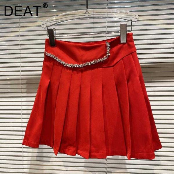 deat women pleated large grain mini skirt arrivals high waist fashion temperament spring summer 11d1244 210709, Black
deat women pleated large grain mini skirt arrivals high waist fashion temperament spring summer 11d1244 210709, Black