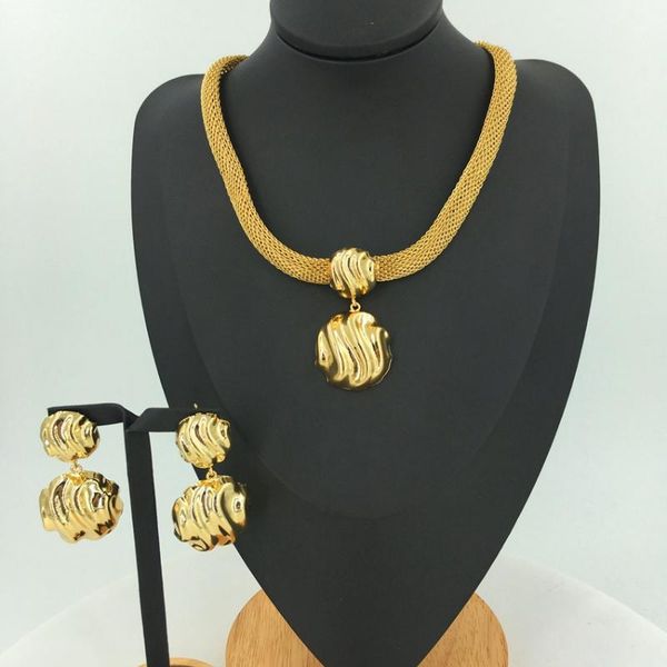 earrings & necklace yuminglai 24k gold plated special pendant and two sets of jewelry set brazil fhk11901, Silver
earrings & necklace yuminglai 24k gold plated special pendant and two sets of jewelry set brazil fhk11901, Silver