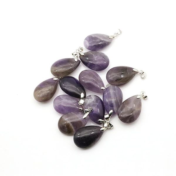 20 styles natural stone pendants necklaces water drop shape pendant healing crystals amethyst quartz bead chakra healing point, Silver
20 styles natural stone pendants necklaces water drop shape pendant healing crystals amethyst quartz bead chakra healing point, Silver
