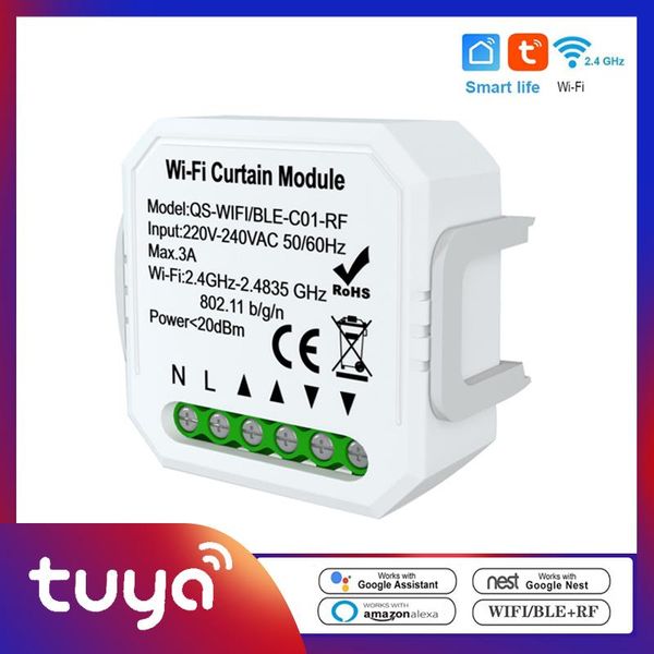 smart home control wifi tuya curtain switch module roller blinds shutter motor life app remote work with alexa google
smart home control wifi tuya curtain switch module roller blinds shutter motor life app remote work with alexa google