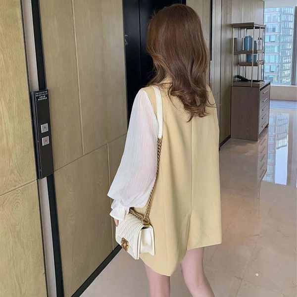 women's tracksuits 2021 women spring summer slim ol suit lady vest + bow long sleeve shirt wide leg shorts 3 pcs set female elegant d47, Gray
women's tracksuits 2021 women spring summer slim ol suit lady vest + bow long sleeve shirt wide leg shorts 3 pcs set female elegant d47, Gray