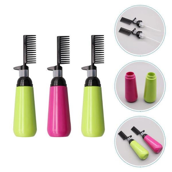 hair brushes 3pcs 150ml empty dye applicator brush bottle coloring dispensing comb, Silver
hair brushes 3pcs 150ml empty dye applicator brush bottle coloring dispensing comb, Silver