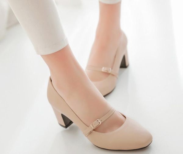 dress shoes 2021 spring and autumn with style fashion high heel coarse square head women's, Black
dress shoes 2021 spring and autumn with style fashion high heel coarse square head women's, Black