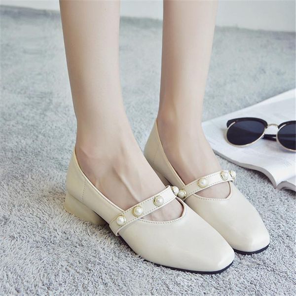 dress shoes 2021 autumn wild england wind small leather with square head single women's thick grandmother, Black
dress shoes 2021 autumn wild england wind small leather with square head single women's thick grandmother, Black