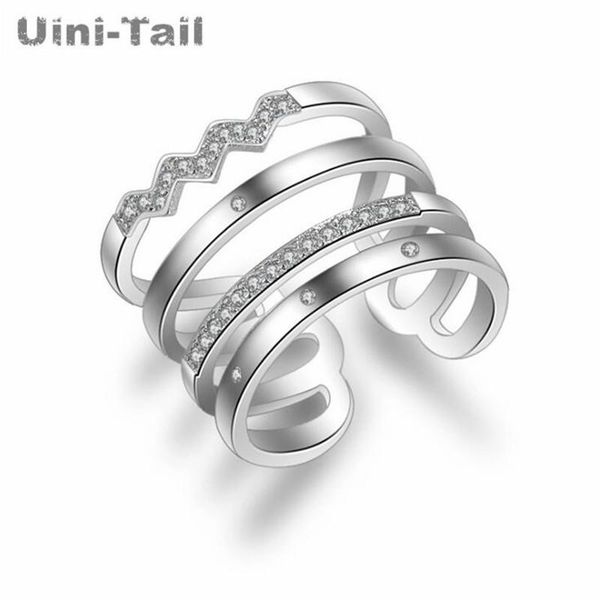 cluster rings uini-tail 925 sterling silver korean personality exaggerated multi-layer ring micro-set fashion tide high quality, Golden;silver
cluster rings uini-tail 925 sterling silver korean personality exaggerated multi-layer ring micro-set fashion tide high quality, Golden;silver