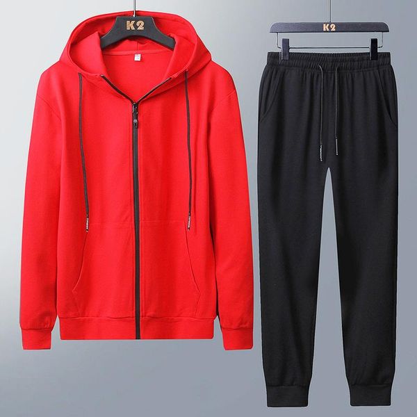 new arrival men casual sets spring/autn solid splice jogger tracksuit zipper hoodies+pants 2pc sets men's sportswear size -5xl, White;black
new arrival men casual sets spring/autn solid splice jogger tracksuit zipper hoodies+pants 2pc sets men's sportswear size -5xl, White;black