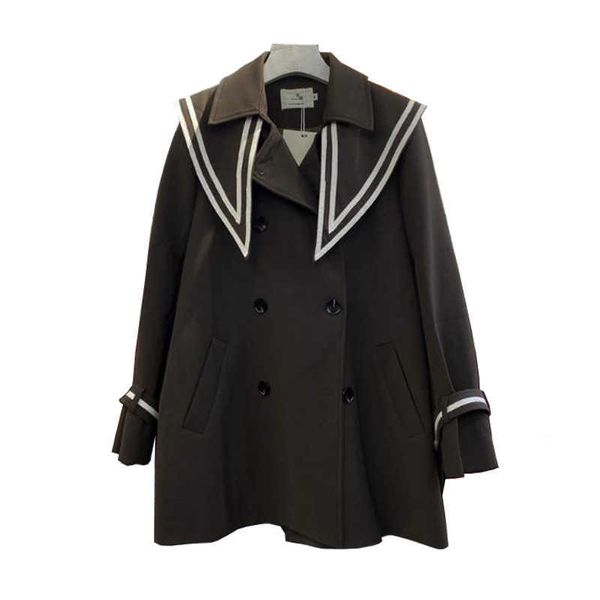 perhaps u women black notch collar button pocket trench solid double-breasted sailor collar chic elegant autumn spring c0366 210529, White
perhaps u women black notch collar button pocket trench solid double-breasted sailor collar chic elegant autumn spring c0366 210529, White