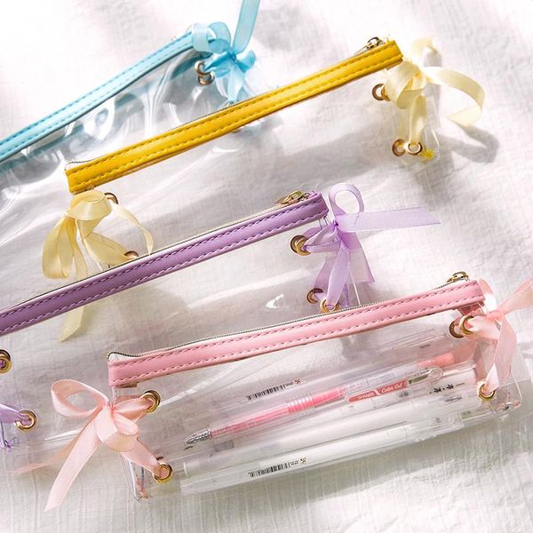pencil bags kawaii waterproof transparent cute case large capacity student stationery storage bag school supplies girl
pencil bags kawaii waterproof transparent cute case large capacity student stationery storage bag school supplies girl