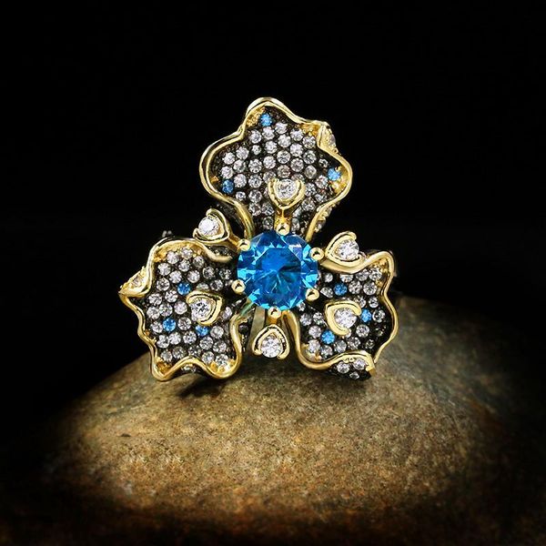 wedding rings luxury female blue white crystal ring charm 14kt black gold for women vintage flower zircon engagement, Slivery;golden
wedding rings luxury female blue white crystal ring charm 14kt black gold for women vintage flower zircon engagement, Slivery;golden