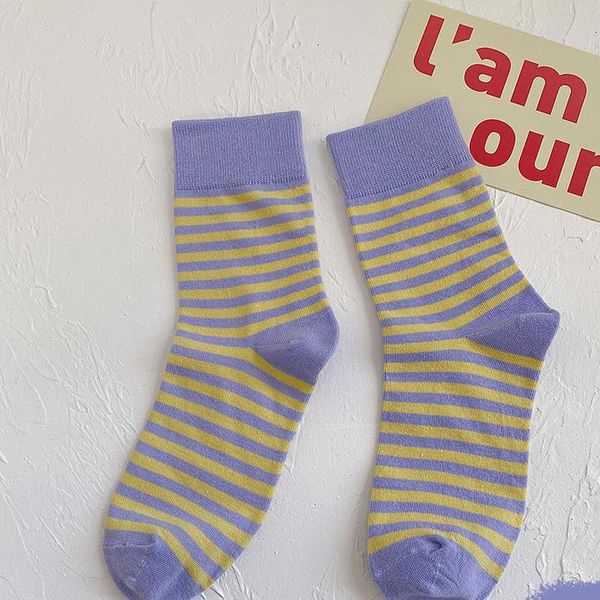 men's socks 1 pair and women's autumn winter color striped in tube all-match long cotton, Black
men's socks 1 pair and women's autumn winter color striped in tube all-match long cotton, Black