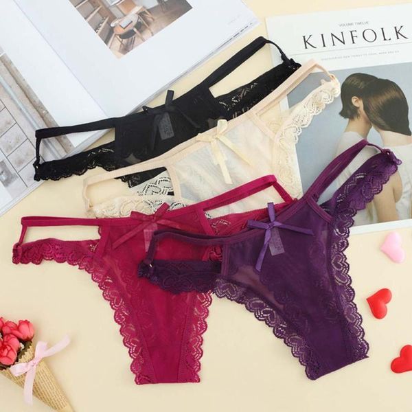 women's panties women lace side transparent g string low waist design female briefs underwear breathable cozy, Black;pink
women's panties women lace side transparent g string low waist design female briefs underwear breathable cozy, Black;pink