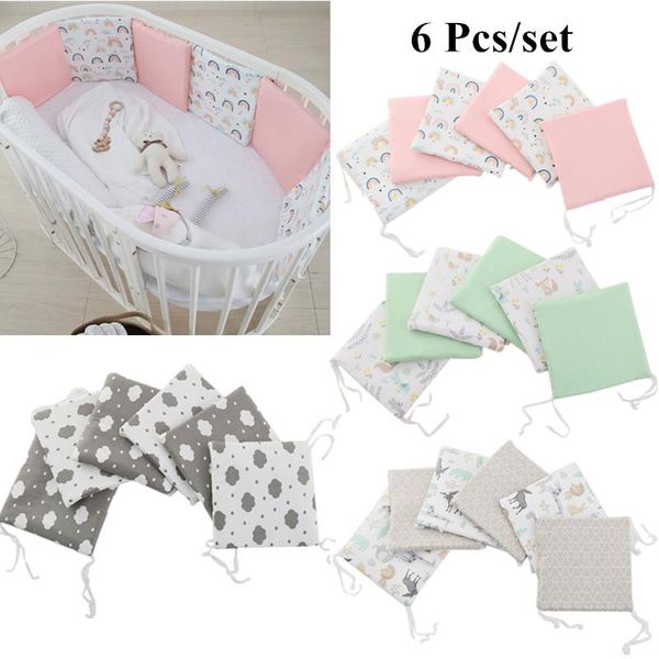 bedding sets 6 pcs/set cartoon baby crib bumpers born bed bumper cot soft cotton protector pillows infant cushion mat for nursery
bedding sets 6 pcs/set cartoon baby crib bumpers born bed bumper cot soft cotton protector pillows infant cushion mat for nursery