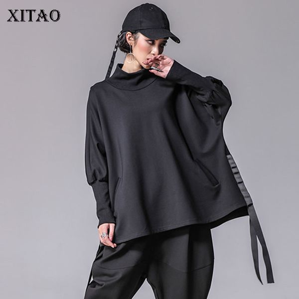 xitao bandage women t shirts plus size casual batwing sleeve turtleneck split streetwear women clothes korean new xww2955 210302, White
xitao bandage women t shirts plus size casual batwing sleeve turtleneck split streetwear women clothes korean new xww2955 210302, White