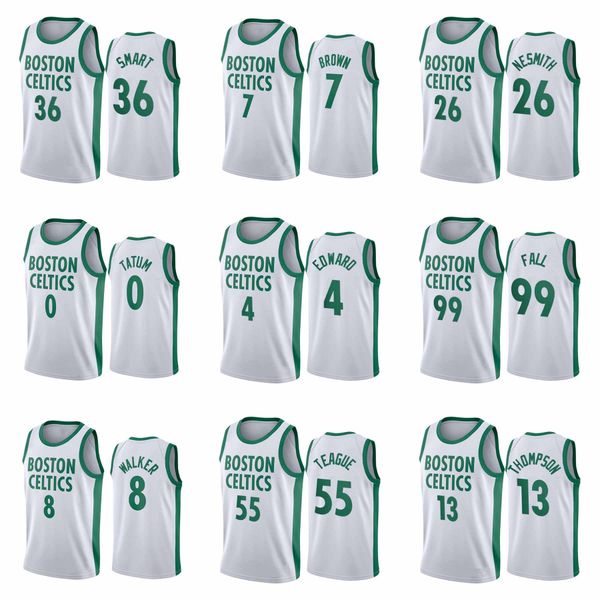 custom 2021 36 smart 7 brown 26 nesmith 0 tatum 4 edward 99 fall 8 walker basketball jersey men women youth jerseys, Black;red
custom 2021 36 smart 7 brown 26 nesmith 0 tatum 4 edward 99 fall 8 walker basketball jersey men women youth jerseys, Black;red