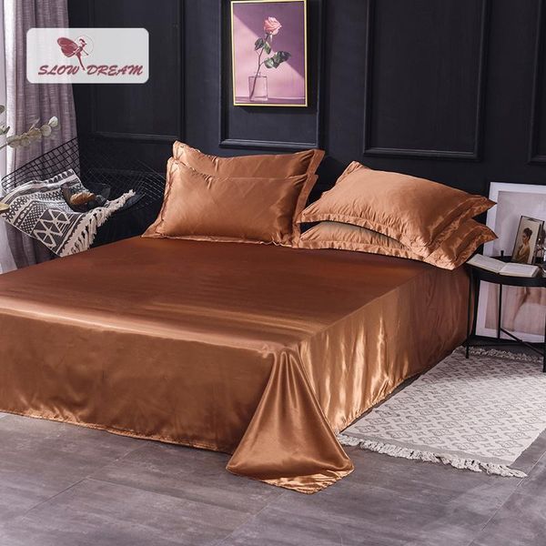 sheets & sets 44 brown 100% stain silk flat sheet bed linen euro queen king silky healthy for home textiles 1pcs
sheets & sets 44 brown 100% stain silk flat sheet bed linen euro queen king silky healthy for home textiles 1pcs