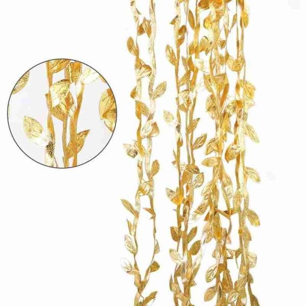 10m golden color and silver color rattan artificial leaf leaves vine wedding decoration foliagewreath fake flowers garland
10m golden color and silver color rattan artificial leaf leaves vine wedding decoration foliagewreath fake flowers garland