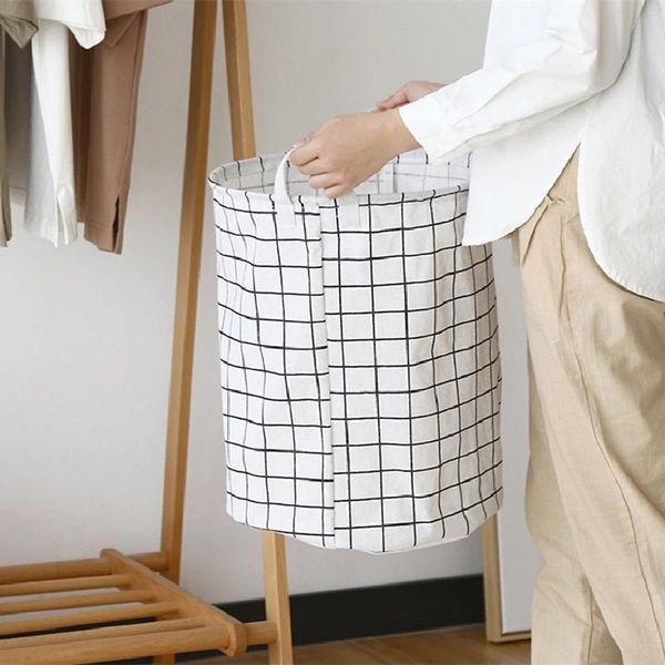 laundry storage & organization cotton linen dirty basket foldable waterproof hamper toy bucketround organizer bucket
laundry storage & organization cotton linen dirty basket foldable waterproof hamper toy bucketround organizer bucket