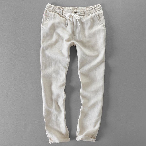 2021 new long brand linen casual fashion men elastic loose pants flax big trousers mens pantalon 30-40 size 8hmk, Black
2021 new long brand linen casual fashion men elastic loose pants flax big trousers mens pantalon 30-40 size 8hmk, Black
