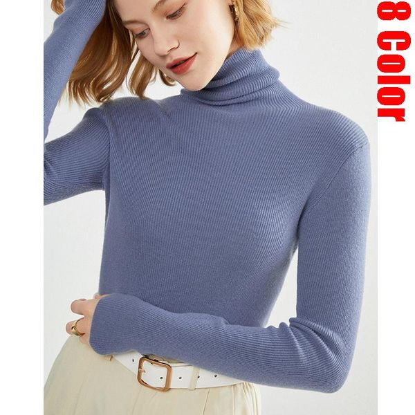 women's sweaters 2022 plus size sweater knitted women vintage casual basic turtleneck warm female, White;black
women's sweaters 2022 plus size sweater knitted women vintage casual basic turtleneck warm female, White;black