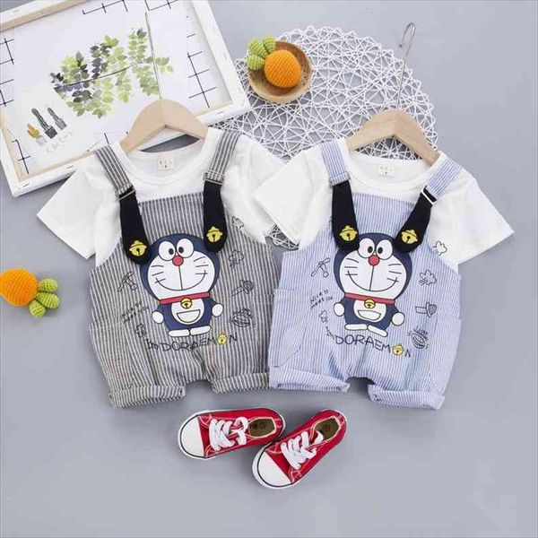 baby girls boys summer cartoon doraemon sets clothes children cotton t shirt rompers overalls suits toddle kids fashion costume, White
baby girls boys summer cartoon doraemon sets clothes children cotton t shirt rompers overalls suits toddle kids fashion costume, White