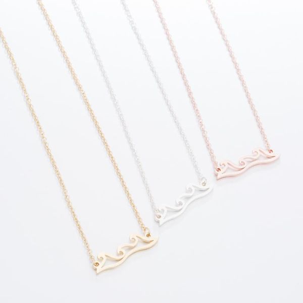 pendant necklaces wholesale gold chains wave necklace womens simple sea pendants 2021 cutn stainless steel jewelry on the neck fashion, Silver
pendant necklaces wholesale gold chains wave necklace womens simple sea pendants 2021 cutn stainless steel jewelry on the neck fashion, Silver