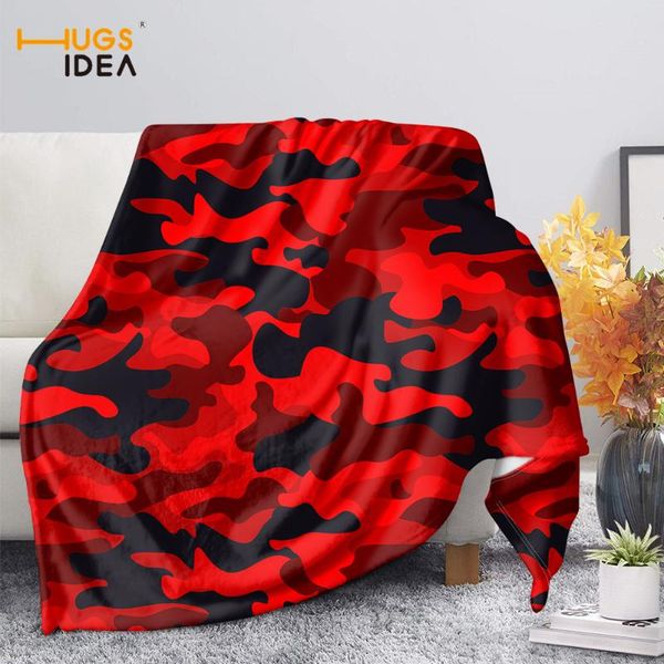 hugsidea camouflage colorful pattern blanket keep warm blanket living room soft quilts
hugsidea camouflage colorful pattern blanket keep warm blanket living room soft quilts