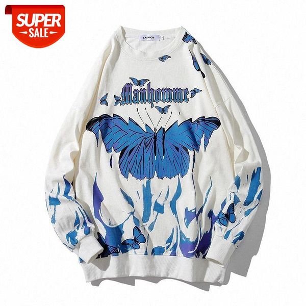 butterfly fire flame print sweatshrit men streetwear hip hop casual long sleeve pullover men harajuku hipster fashion #br4v, Black
butterfly fire flame print sweatshrit men streetwear hip hop casual long sleeve pullover men harajuku hipster fashion #br4v, Black
