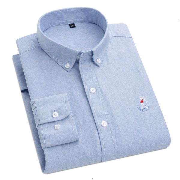2021 new brand 100% cotton oxford casual long sleeve solid business men shirt button collar plain man's clothing creb 4suo, White;black
2021 new brand 100% cotton oxford casual long sleeve solid business men shirt button collar plain man's clothing creb 4suo, White;black