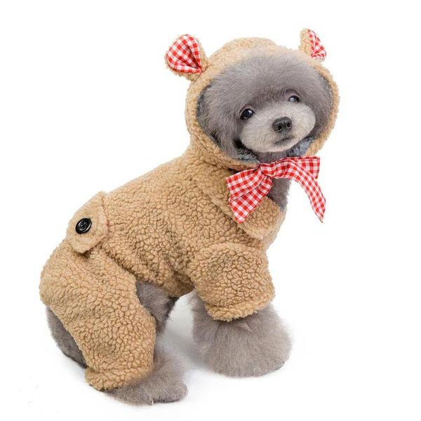 dog apparel jumpsuits not easy to fall off soft hoodies coat cat winter warm cotton clothes for large small pet
dog apparel jumpsuits not easy to fall off soft hoodies coat cat winter warm cotton clothes for large small pet
