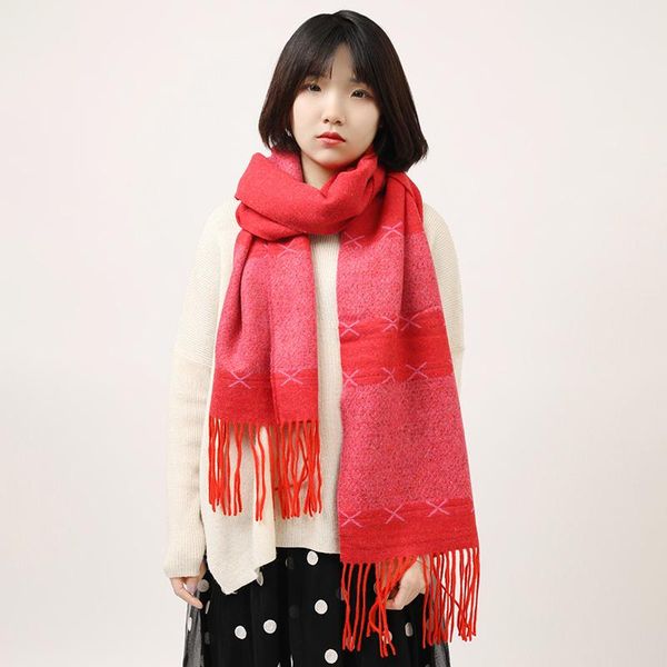 scarves simple design large ladies woman neck warmer waved jacquard lambswool scarf shawl, Blue;gray
scarves simple design large ladies woman neck warmer waved jacquard lambswool scarf shawl, Blue;gray