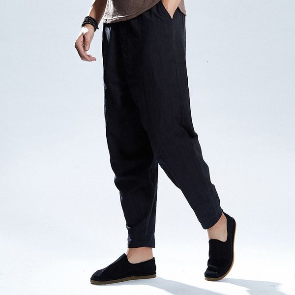 2021 autumn spring new men's trousers fashion cotton and linen men casual brand pants male striped pantalones broek 7kl2, Black
2021 autumn spring new men's trousers fashion cotton and linen men casual brand pants male striped pantalones broek 7kl2, Black