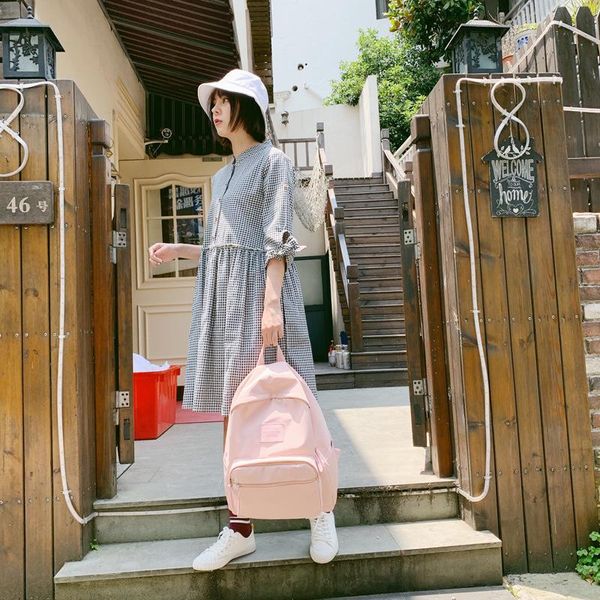 outdoor bags casual large capacity backpack women waterproof nylon solid cute pink canvas travel school for teenage girls
outdoor bags casual large capacity backpack women waterproof nylon solid cute pink canvas travel school for teenage girls