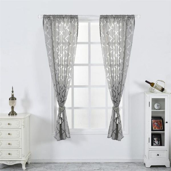 curtain & drapes tulle sheer polyester curtains gauze bedroom living room drape window decor 100x130cm
curtain & drapes tulle sheer polyester curtains gauze bedroom living room drape window decor 100x130cm