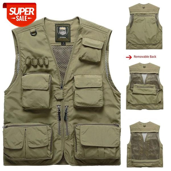 Fishing Vests Men Quick Dry Breathable Multi Pocket Mesh Vest Sleeveless Jackets Unloading Photography Hiking Vest Plus Size 7XL #cD0m, Black;white
Fishing Vests Men Quick Dry Breathable Multi Pocket Mesh Vest Sleeveless Jackets Unloading Photography Hiking Vest Plus Size 7XL #cD0m, Black;white