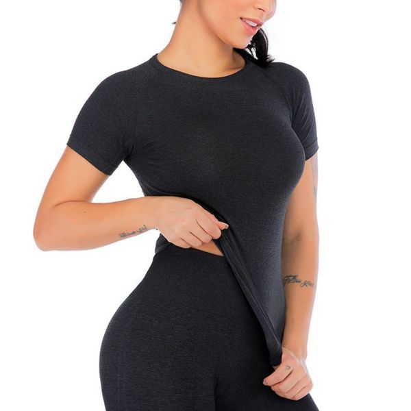 sale2021 summer on new women t-shirt trends gradient fitness short mouwen sport yoga shirt, White
sale2021 summer on new women t-shirt trends gradient fitness short mouwen sport yoga shirt, White
