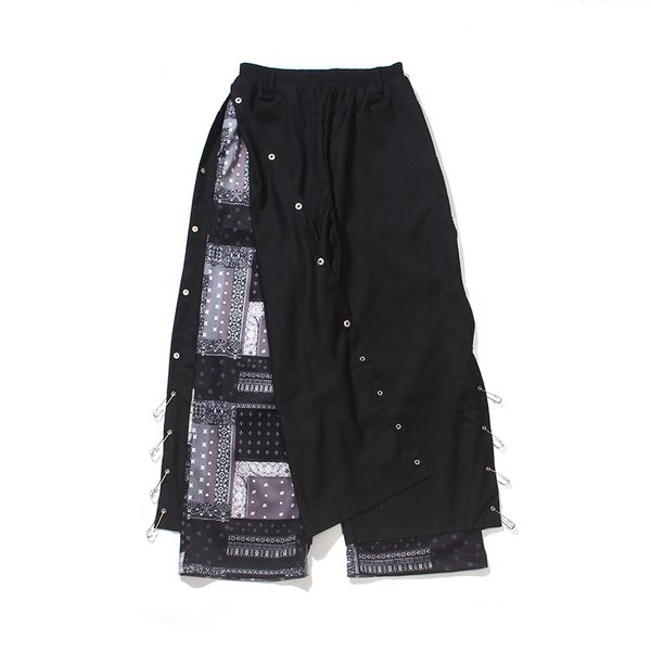2021 new high street caju flor breasted boto falso duas peas homens solto perna larga reta lado pino fenda casual baggy calas a32p, Black
2021 new high street caju flor breasted boto falso duas peas homens solto perna larga reta lado pino fenda casual baggy calas a32p, Black