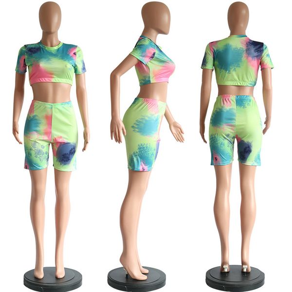 tie dye casual two piece set crop and shorts matching sets tracksuits summer short sets for women summer two piece tracksuit, White
tie dye casual two piece set crop and shorts matching sets tracksuits summer short sets for women summer two piece tracksuit, White